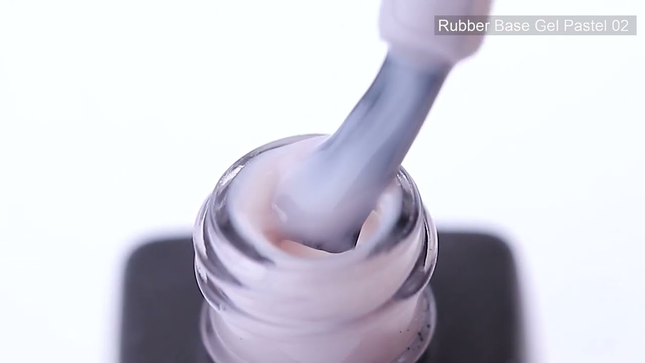 Kodi Professional Color Rubber Base Gel Pastel № 02 - базове покриття (молочно-кавовий), 8 мл