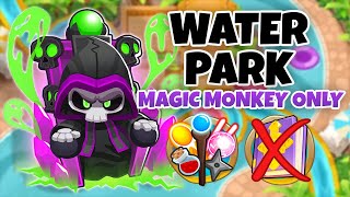 Water Park Magic Monkeys Only Guide No Monkey Knowledge - Btd6