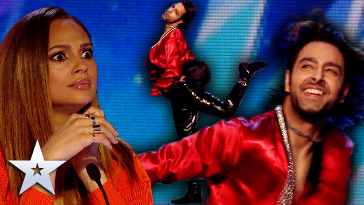 Rafi Raja Bollywood dance with Rafi Raja! | Audition | BGT Series 8 - YouTube