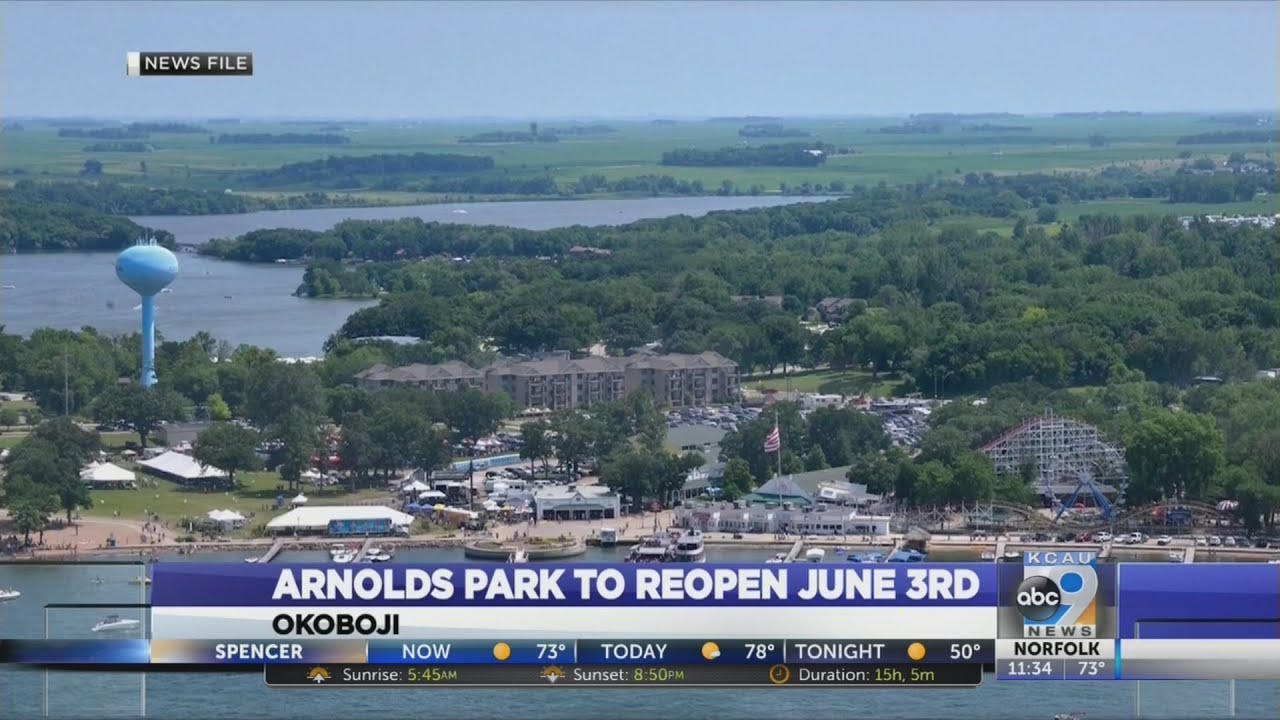 ARNOLDS PARK TO REOPEN JUNE 3RD YouTube