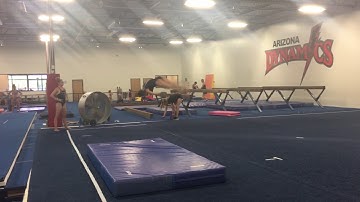 Front layout front full double salto