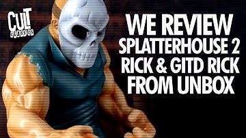 We Review Unbox Industries Splatterhouse 2 Rick & Glow in the Dark Rick Sofubi Figures by Retroband
