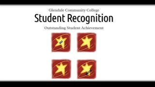 Glendale Community College Student Recognition Award Ceremony 2021