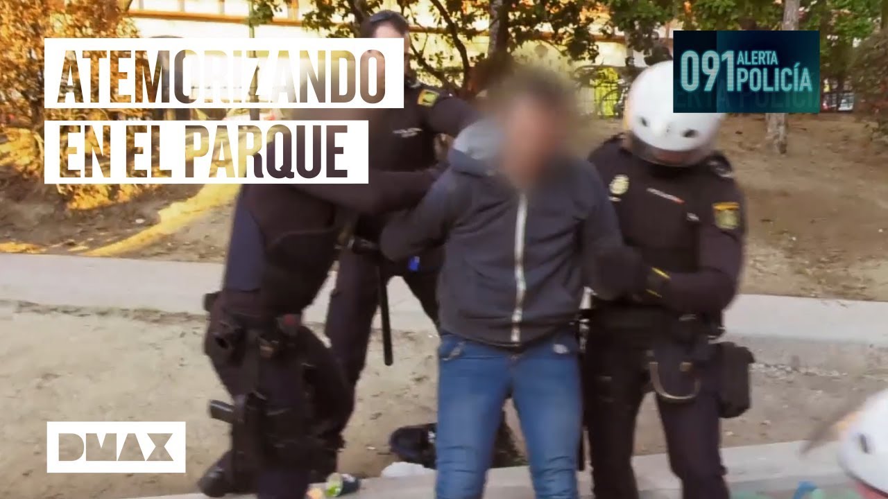 Este hombre acaba en comisaría por su peligrosa conducta en un parque | 091: Alerta policia