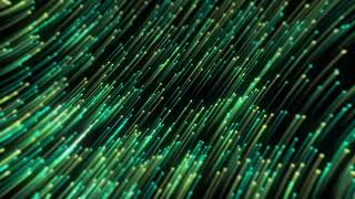 This green abstract animation explores the evolution of backgrounds