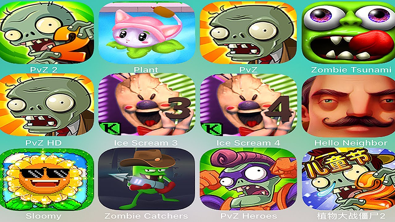 PvZ 2,Plant,Zombie Tsunami,ZombieTsunami,Ice Scream, Hello