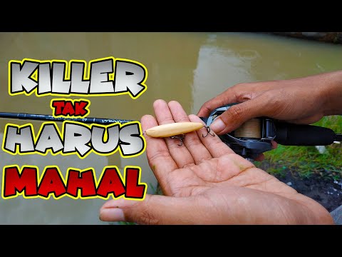 cara simpel dan mudah membuat umpan mancing dari kayu @gogorifishing