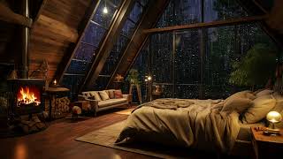 Fall Asleep to Calming Rain Sounds | Transform Your Room into a Cozy Haven | Rain Sound for Sleeping