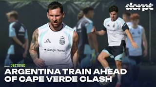 Messi & Argentina Train For Cape Verde Clash! 🇦🇷🦾⚽| FIFA World Cup 2026 | AD1R