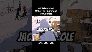 Skiers Bring Offerings to Corbets #jacksonhole #skiing #snowboarding #snow #ski