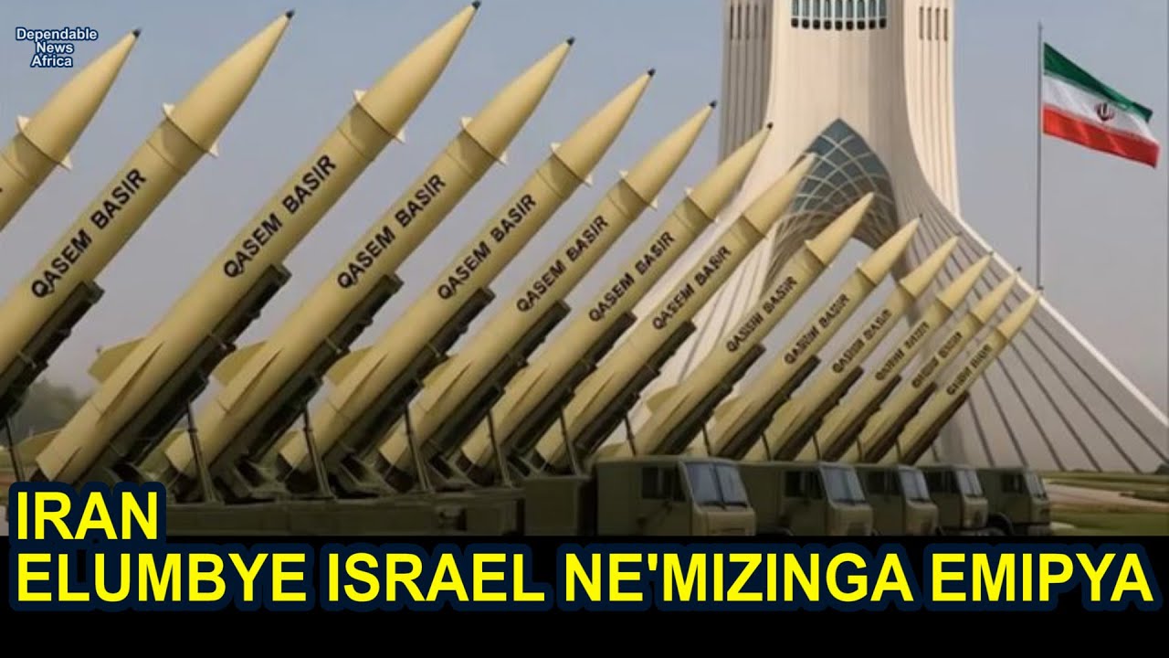 Iran esabukuludde mipya nelonkyinga tenth wave eri Israel nebakuba Dimona nuclear facility.