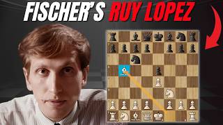Fischer's Secret Ruy Lopez Weapon left his opponent STUNNED... | U.S. Championship 1965