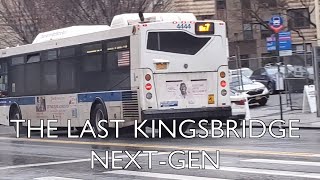 RETIRED The Last Kingsbridge Next-Gen on the Bx7 Passing by Broadway and 171 Street