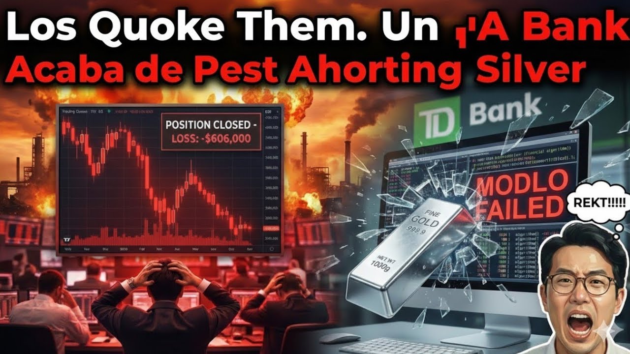 Un Banco Perdió Miles de Millones Apostando Contra la Plata | Comenzó el “Short Squeeze”