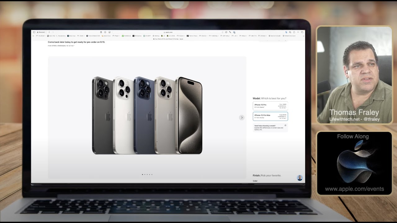 Apple 'WonderLust' 2023 Event: Live Watch Party Commentary and Reactions