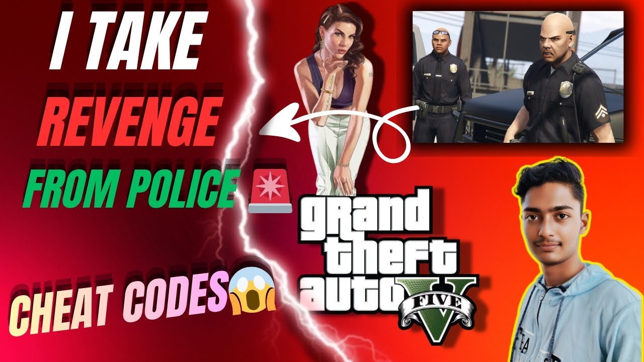 OMG I Take Revenge From Police In GTA V Cheat Gamplay 2026 Viral 