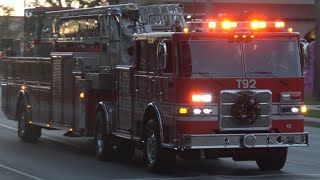 LAFD Light Force 92 Responding
