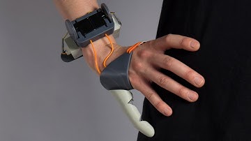 Controllable Third Thumb lets wearers extend their natural abilities