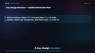 Client architecture and unidirectional data flow | Mobile System Design (16.3.3)