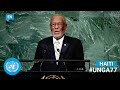  haiti  foreign minister addresses united nations general debate english  unga