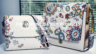 Alussa leather decoration at SIMAC Tanning Tech