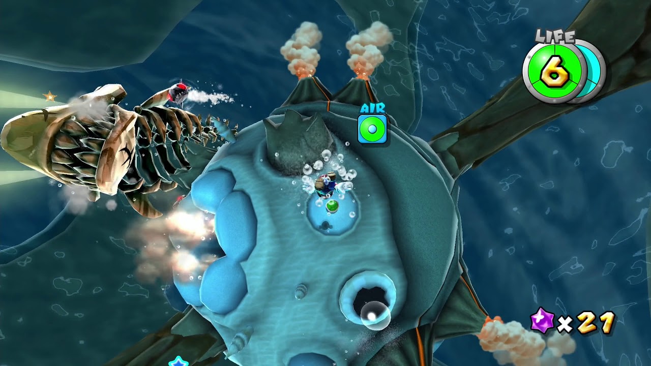 super mario galaxy kingfin