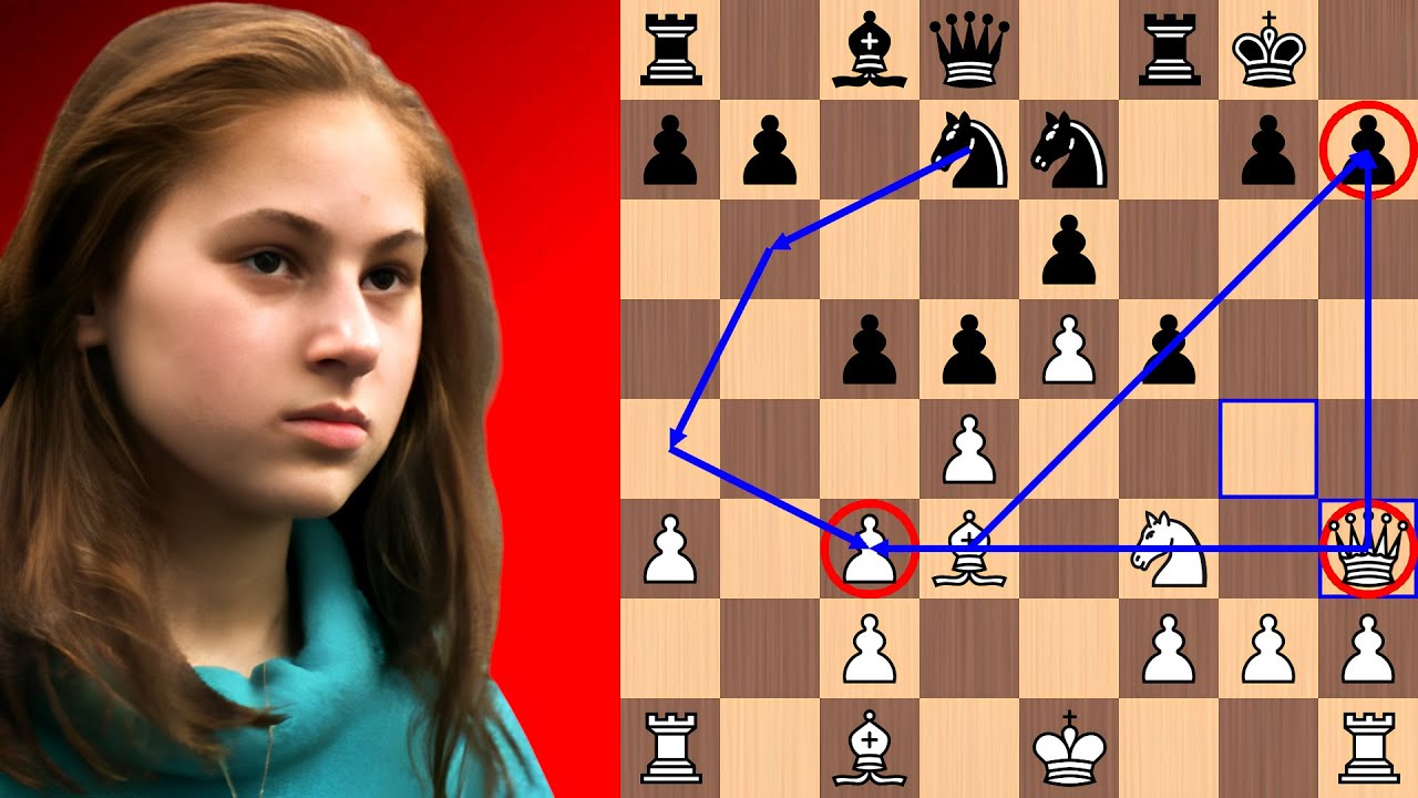 СТРАННАЯ атака Джудит Полгар против французского Винавера