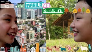 Sosyal Vs Di Sosyal Sa Manila At Probinsya Eksena Tuwing Umaga Aurea & Alexa