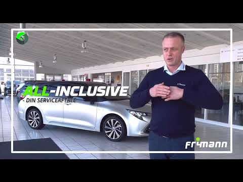 Med ALL-INCLUSIVE serviceaftale har du mindre at bekymre dig om. - video from Frimann Biler