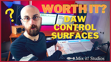 DAW CONTROL SURFACES - ARE THEY WORTH IT? HUI CONTROL IN PRO TOOLS WITH ICON QCON #controlsurfaces