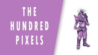 The Hundred pixels #2 - Purple Knight -  Pixel Art Character Timelapse