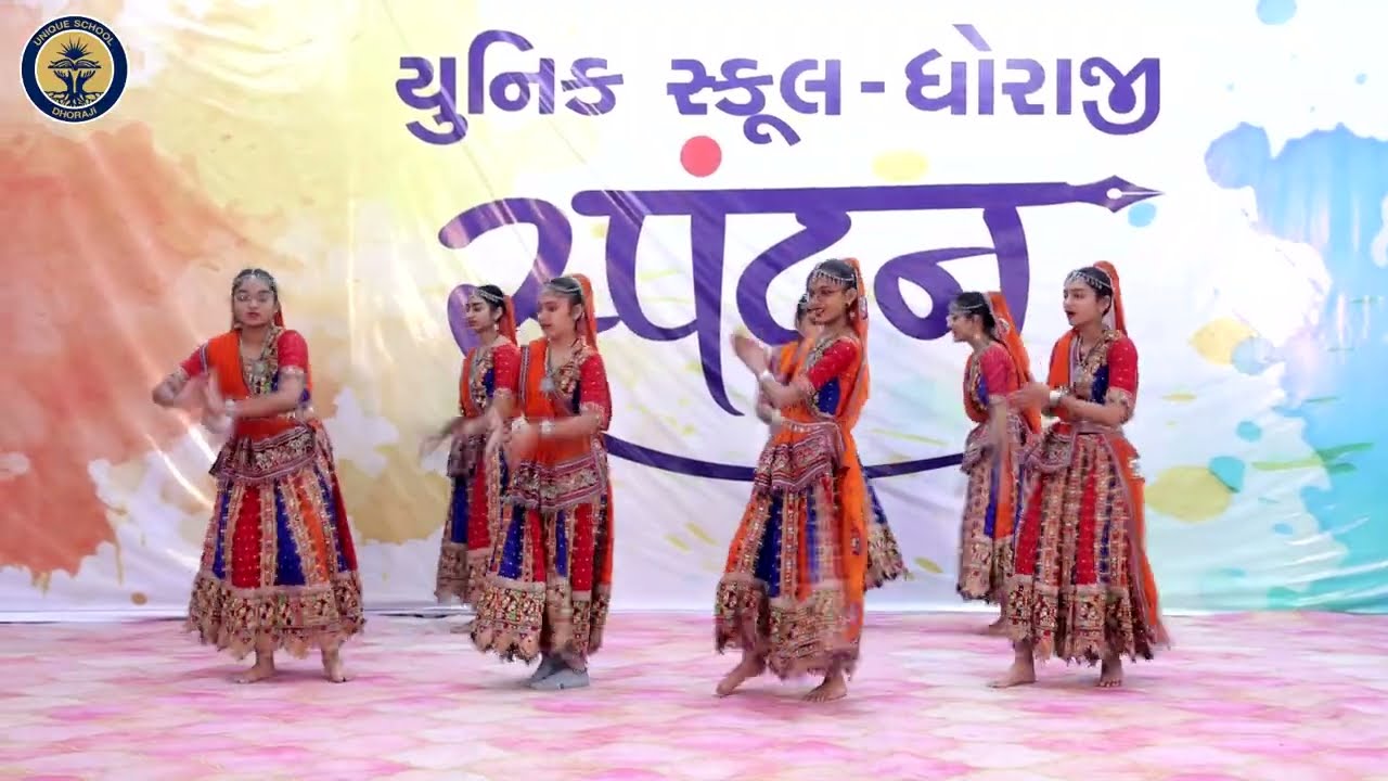 Dwarikadhish Ne Khamma | Madhav Mara Mohanji Dance - Unique School - SPANDAN 2025