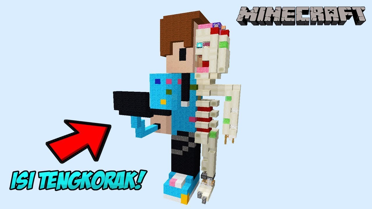 MEMBEDAH TUBUH TEGUH SUGIANTO DI MINECRAFT!! - YouTube