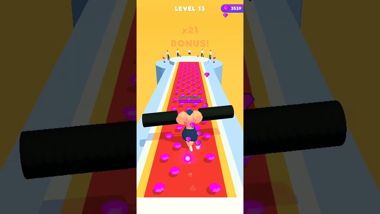 Weight runner 3d gameplay.