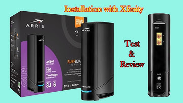 ARRIS G18 - Cable Modem Router Combo | DOCSIS 3.1| WiFi 6, for Comcast Xfinity, Cox, Spectrum