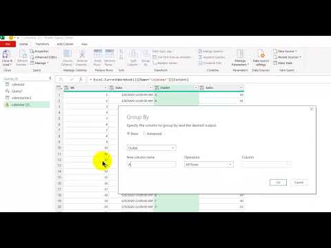 pq2   Get the Latest Date using List Max for each Outlet