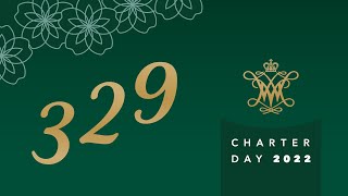William & Mary Charter Day 2022