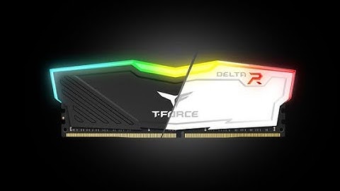 T-FORCE GAMING SERIES "DELTA RGB" DDR4 SDRAM Desktop Memory Module
