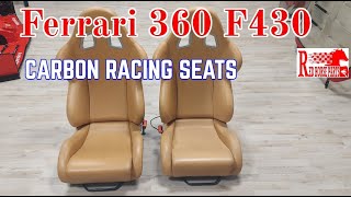 FERRARI 360 F430 CARBON RACING SEATS Ferrari F430 Racing Seats