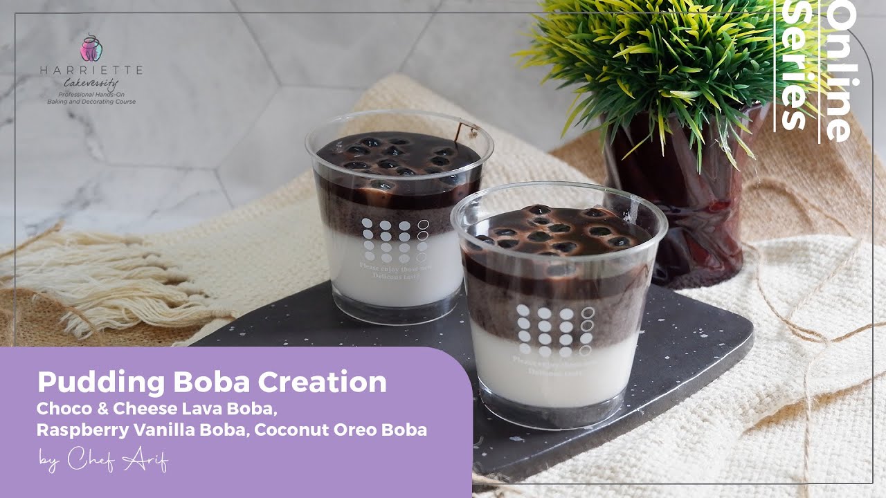 PUDDING BOBA CREATION by Chef ARIF YouTube
