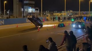 Fiat 133 Turbo Baudi Ottaviano Haciendo Wheelie