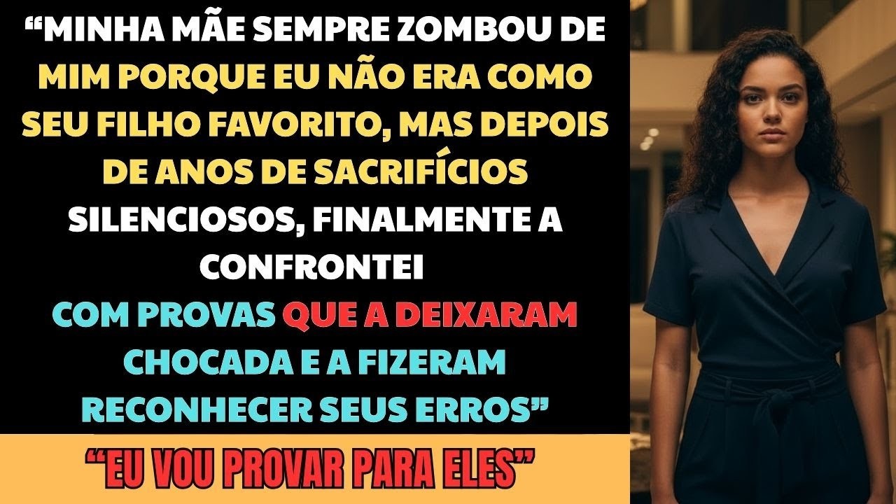 Minha mãe zombou dizendo que eu nunca seria tão boa quanto meu irmão — Então eu mostrei as provas