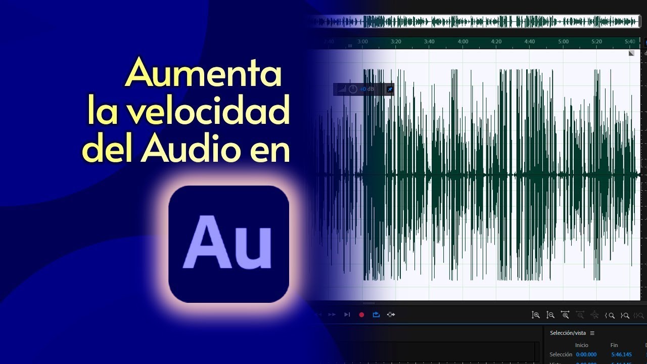 Acelerar audio en adobe audition - YouTube