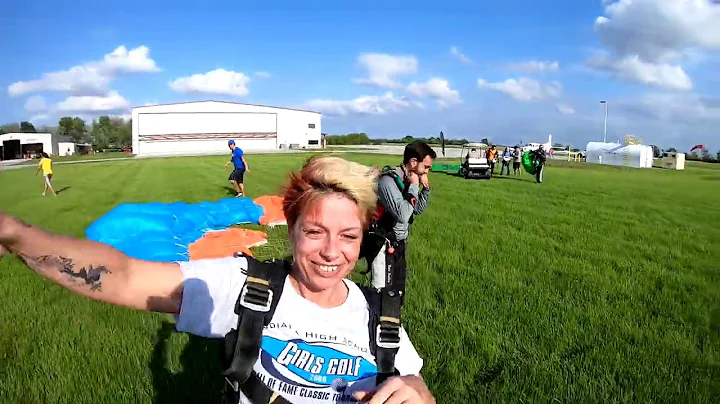 Deborah Bias - Tandem Skydive at Skydive Indianapo...