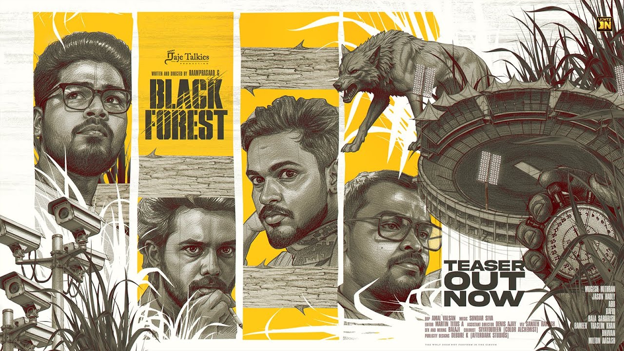 BLACKFOREST—Teaser | Raamprasaad G & Team | Raje Talkies | LightzOn | Tamil Short film