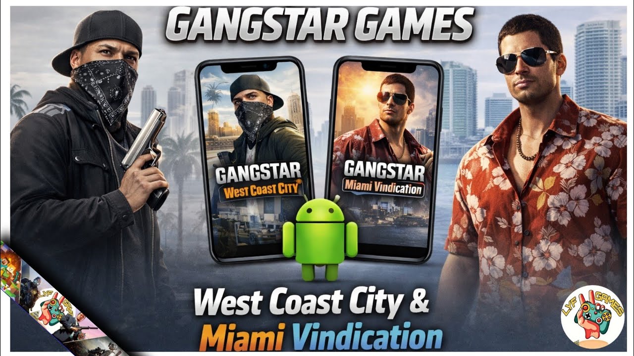 Play Classic Gangstar Games on Modern Android | West Coast City & Miami Vindication [