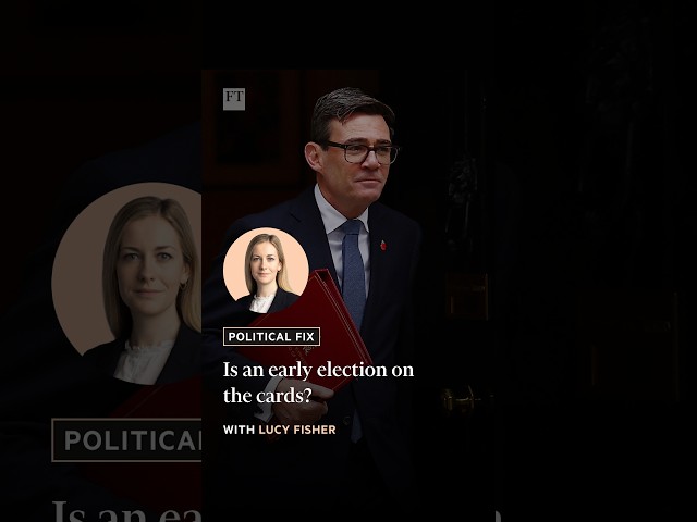 Is an early election on the cards? | FT#shorts