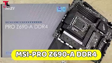 MSI PRO Z690 A 12th Gen Motherboard Rrozr Cooler Unboxing | Tech Land