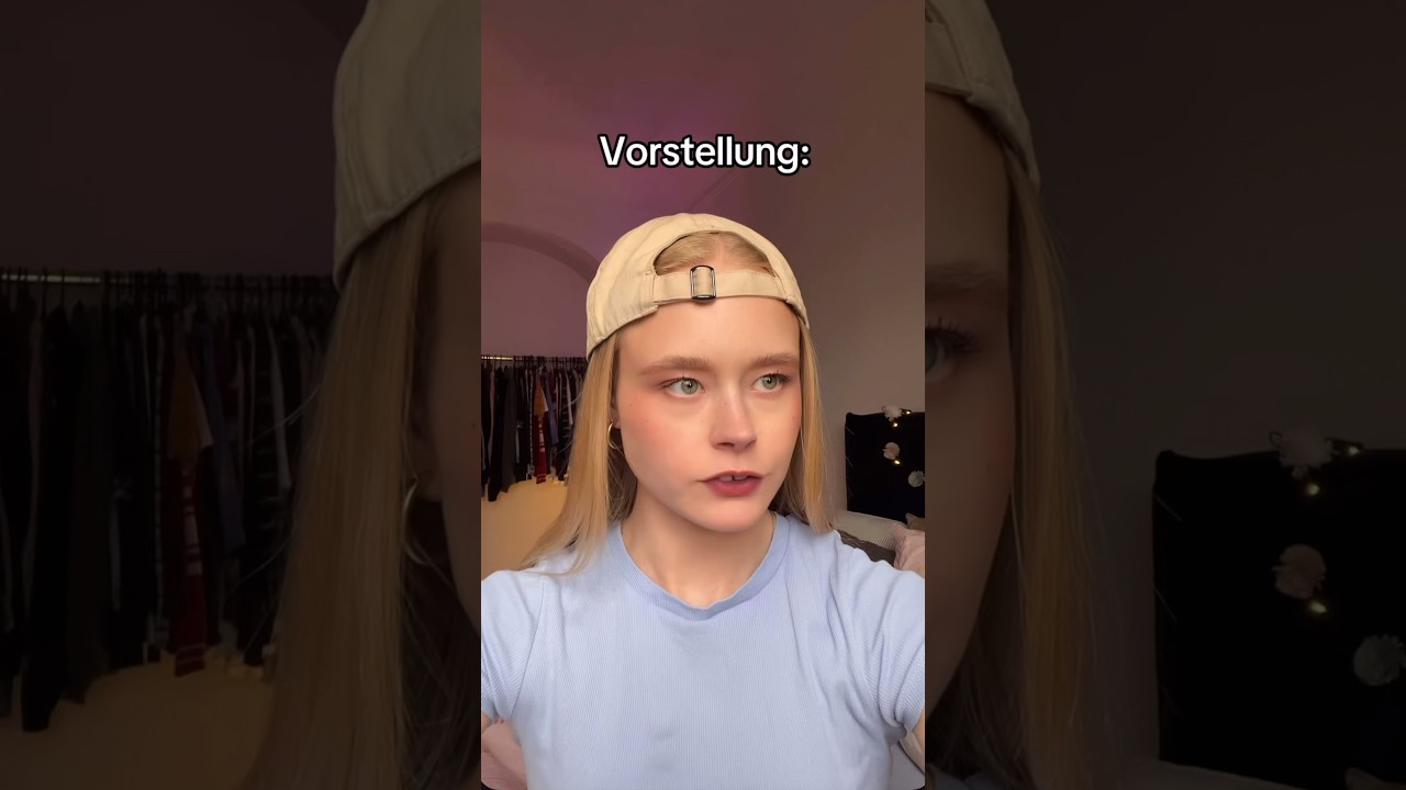 Vorstellung vs Realität