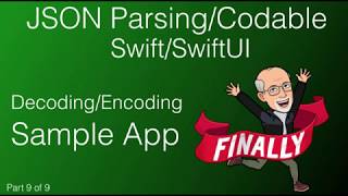 9.  Decode/Encode Sample App - Swift screenshot 1